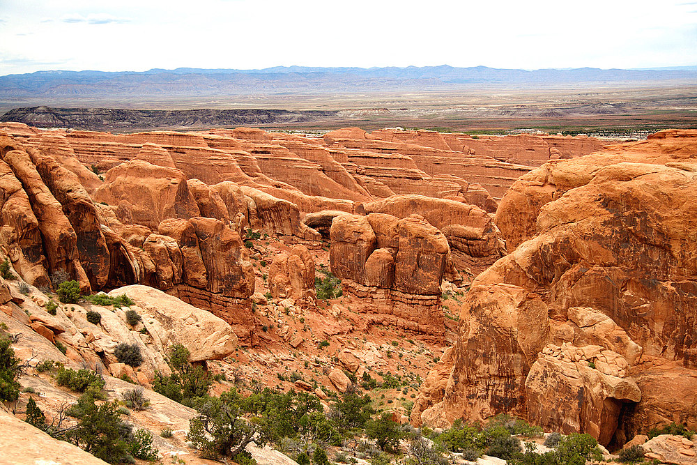 Arches National Parc - Fin Canyon Overview