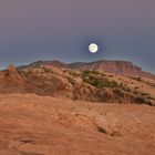 Arches National Park bei Vollmond