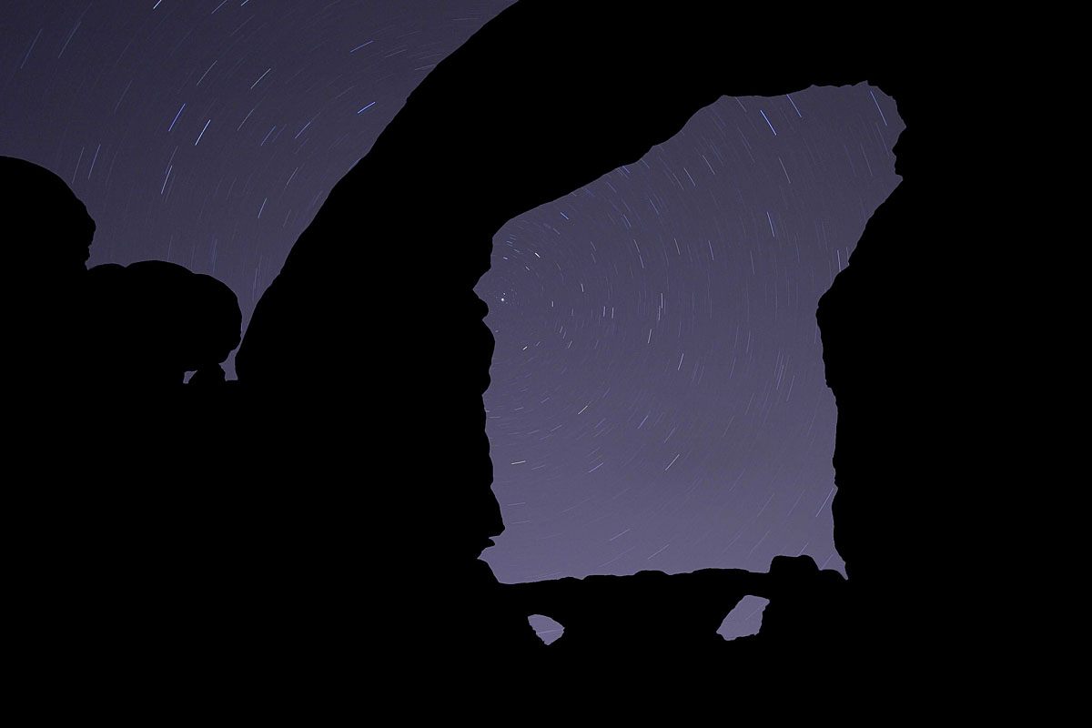 Arches National Park By Night