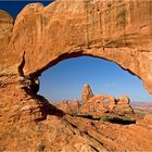 Arches NP - Turret Arch through South Window