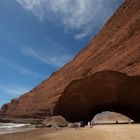 Arches on Legzira beach