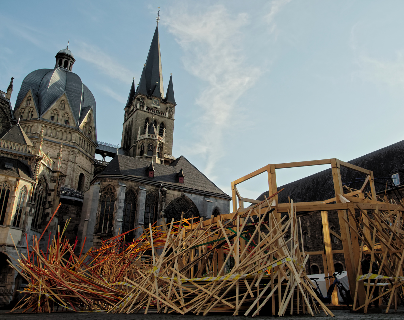 Archimedischer Sandkasten in Aachen