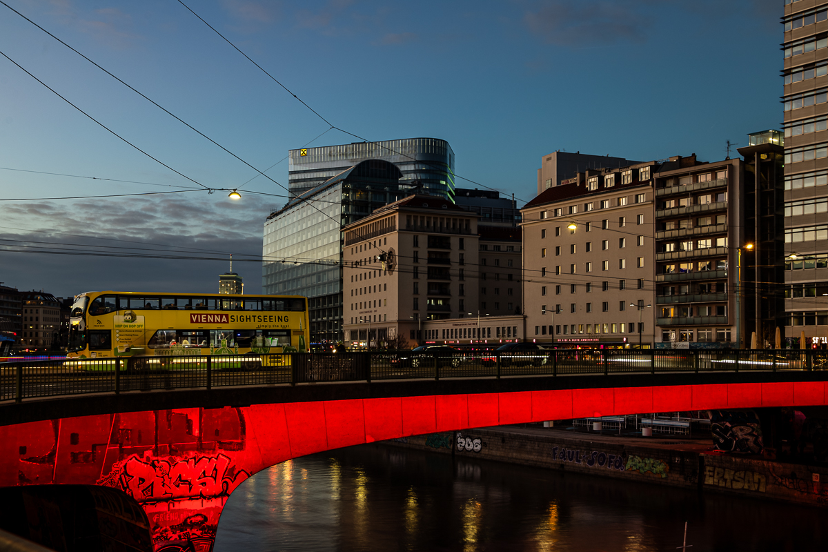 Architektur am Donaukanal 