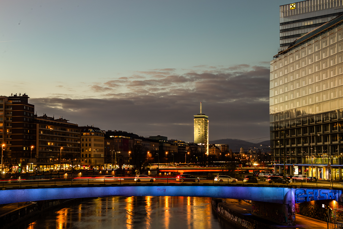 Architektur am Donaukanal 