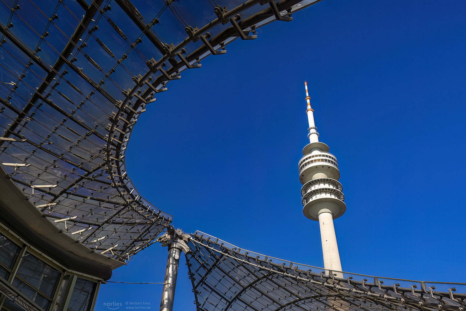 Architektur am Olympiaturm