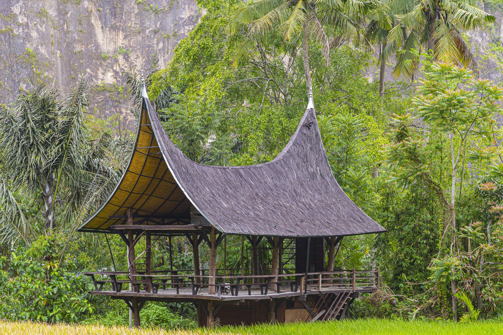 Architektur auf Sumatra