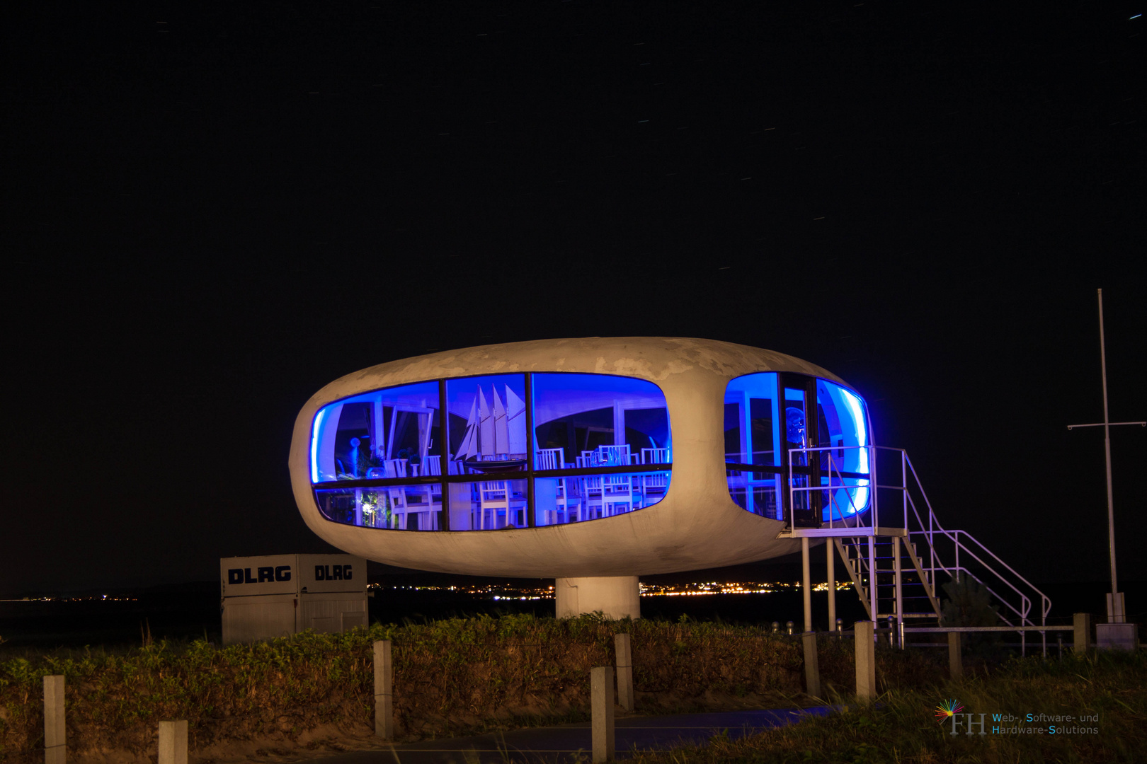 Architektur bei Nacht - Binz auf Rügen