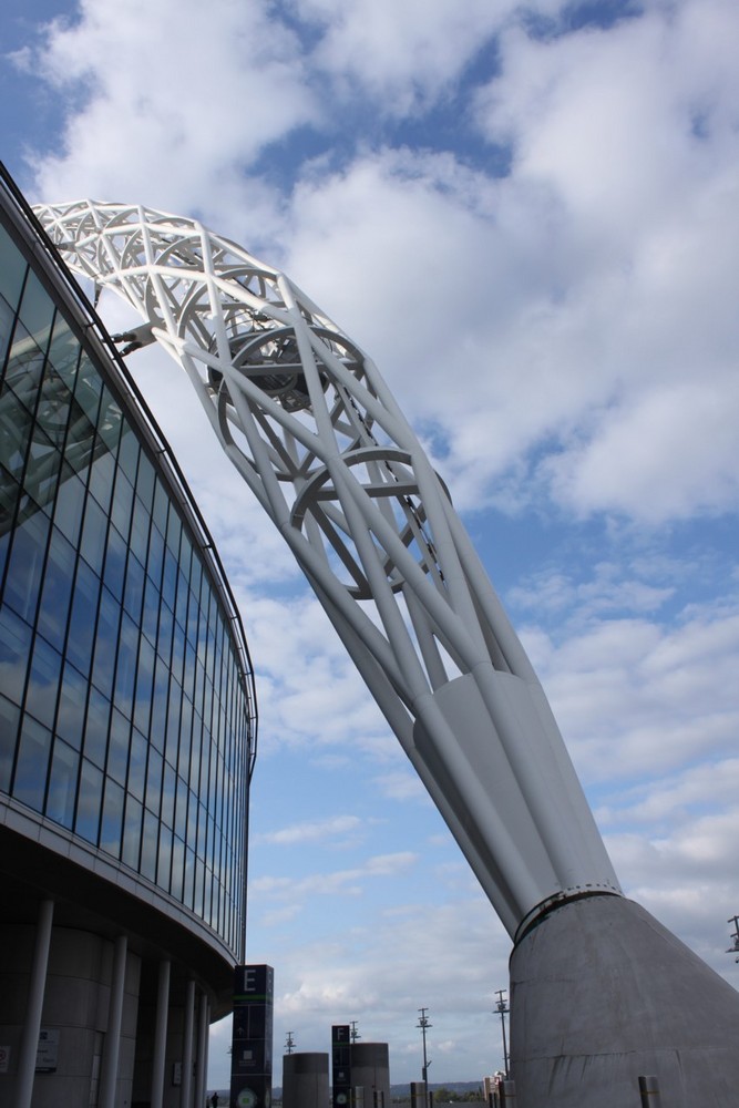 Architektur eines Fußballtempels