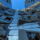 Architektur - Gehry-Bauten in Düsseldorf