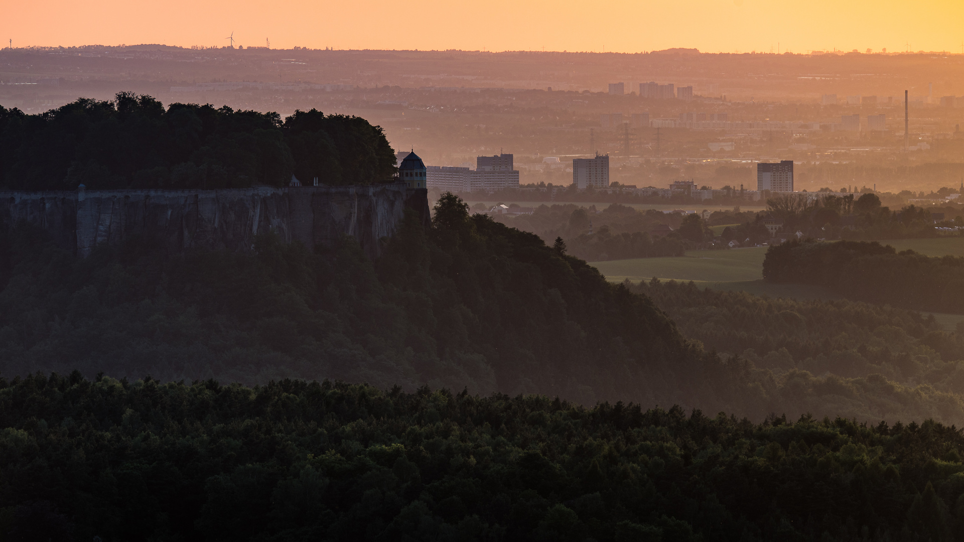 Architektur im Abendlicht