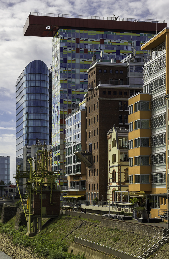 Architektur im Medienhafen Düsseldorf