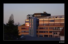 Architektur im Sonnenuntergang......