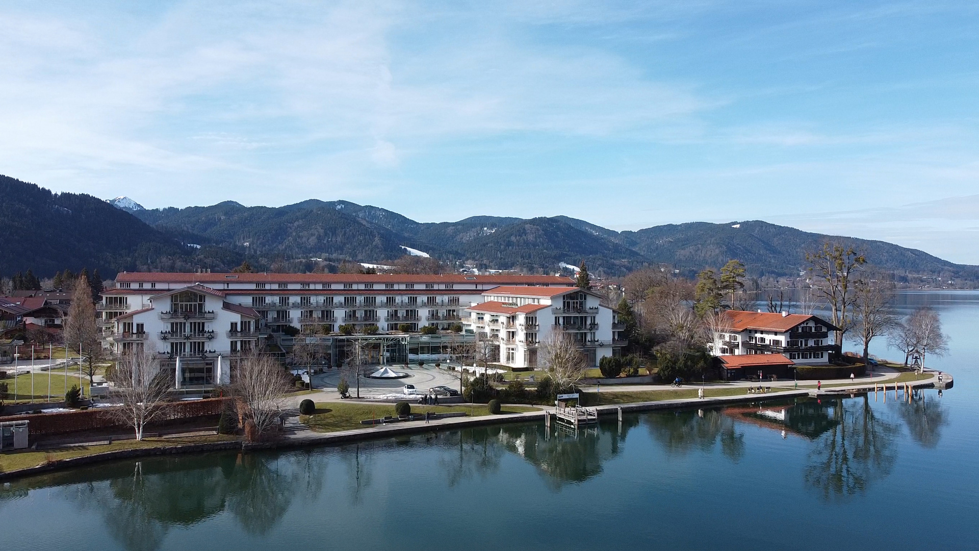 Architektur in den Bergen vom Tegernsee