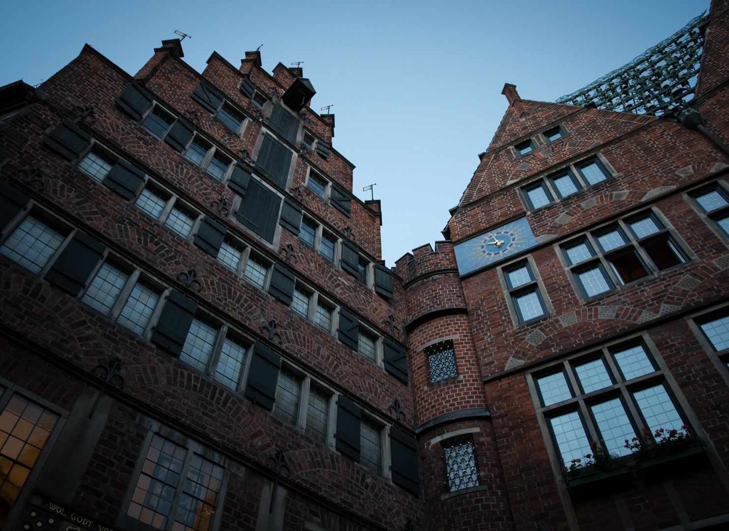 Architektur in der Böttcherstraße Bremen