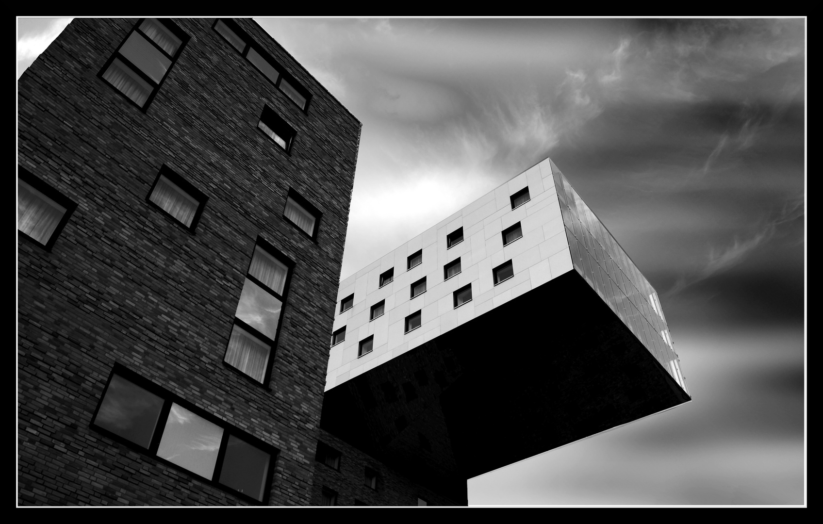 Architektur in Schwarz/Weiss