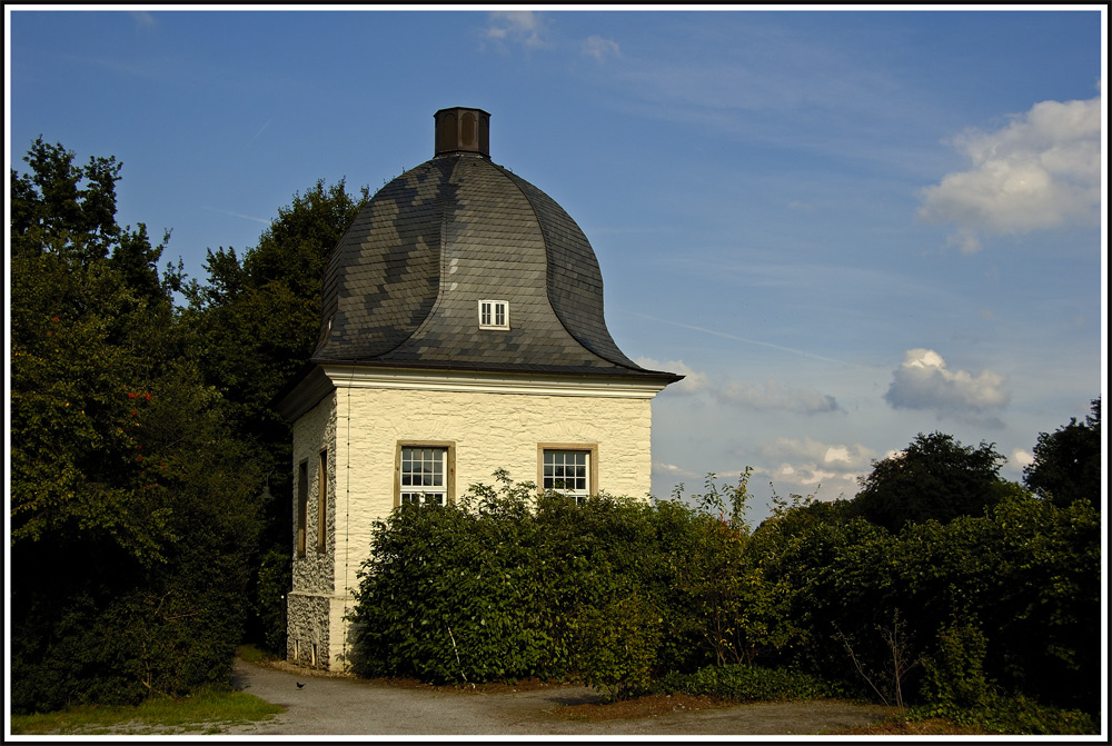 Architektur und Natur, bei Schloss Opherdicke