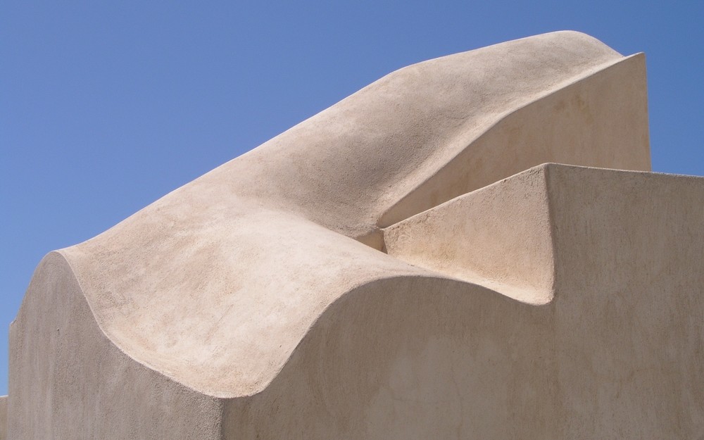 Architekturdetails auf Santorin