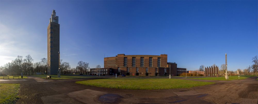 Architekturensemble Stadthalle Magdeburg