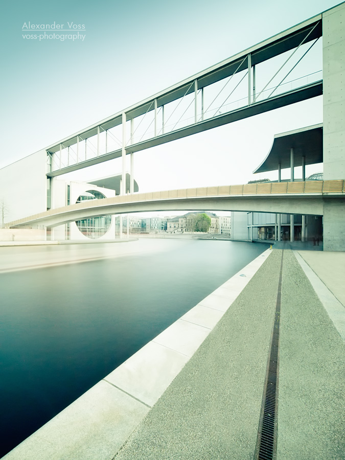 Architekturfotografie: Berlin - Regierungsviertel (Langzeitbelichtung)