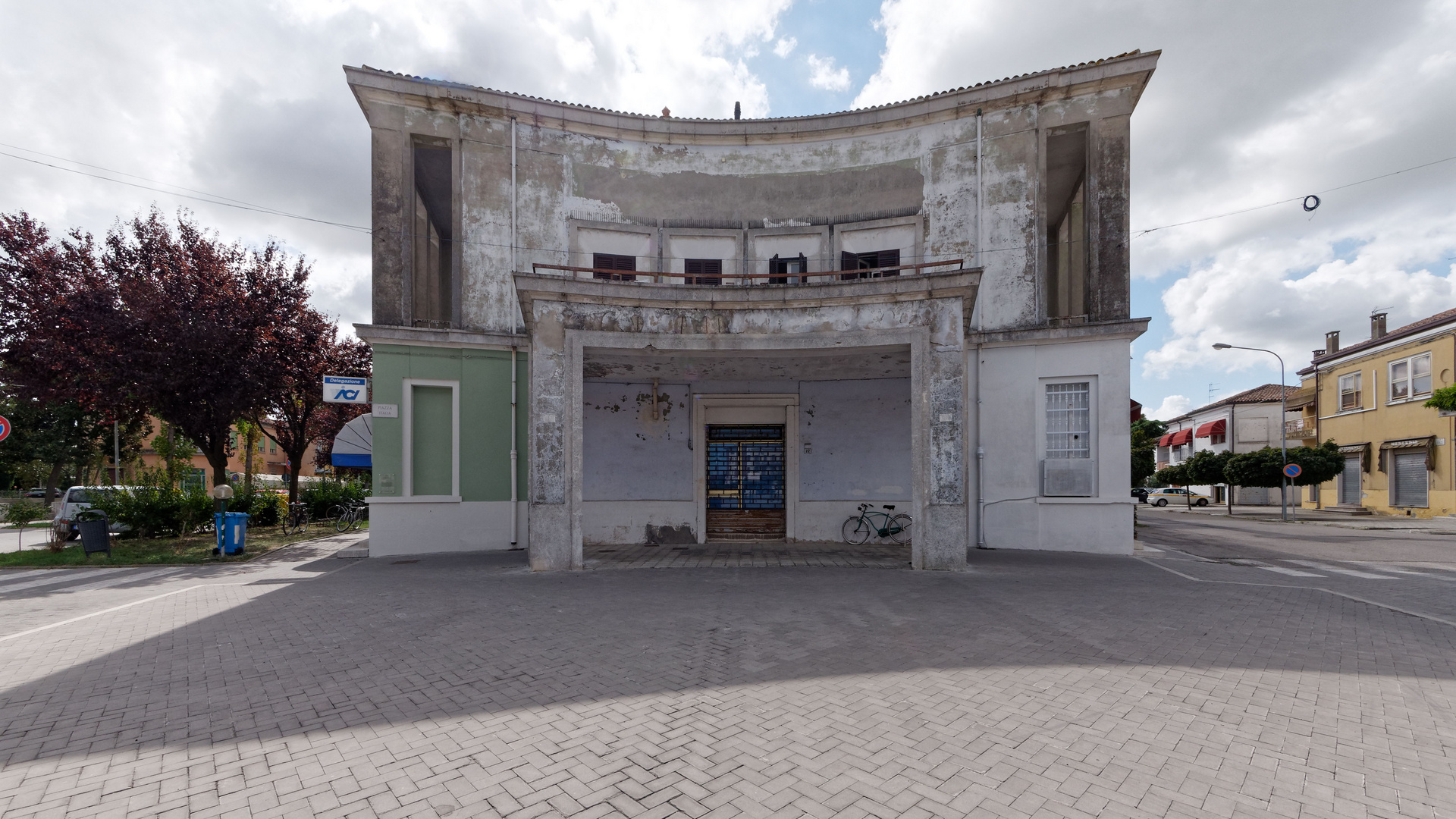 architettura razionalista 	Tresigallo FE -  Casa di abitazione