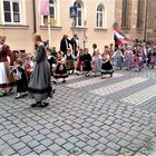 Archiv  22.7.2014 Kinderzeche Dinkelsbühl Lore mit den Kindern