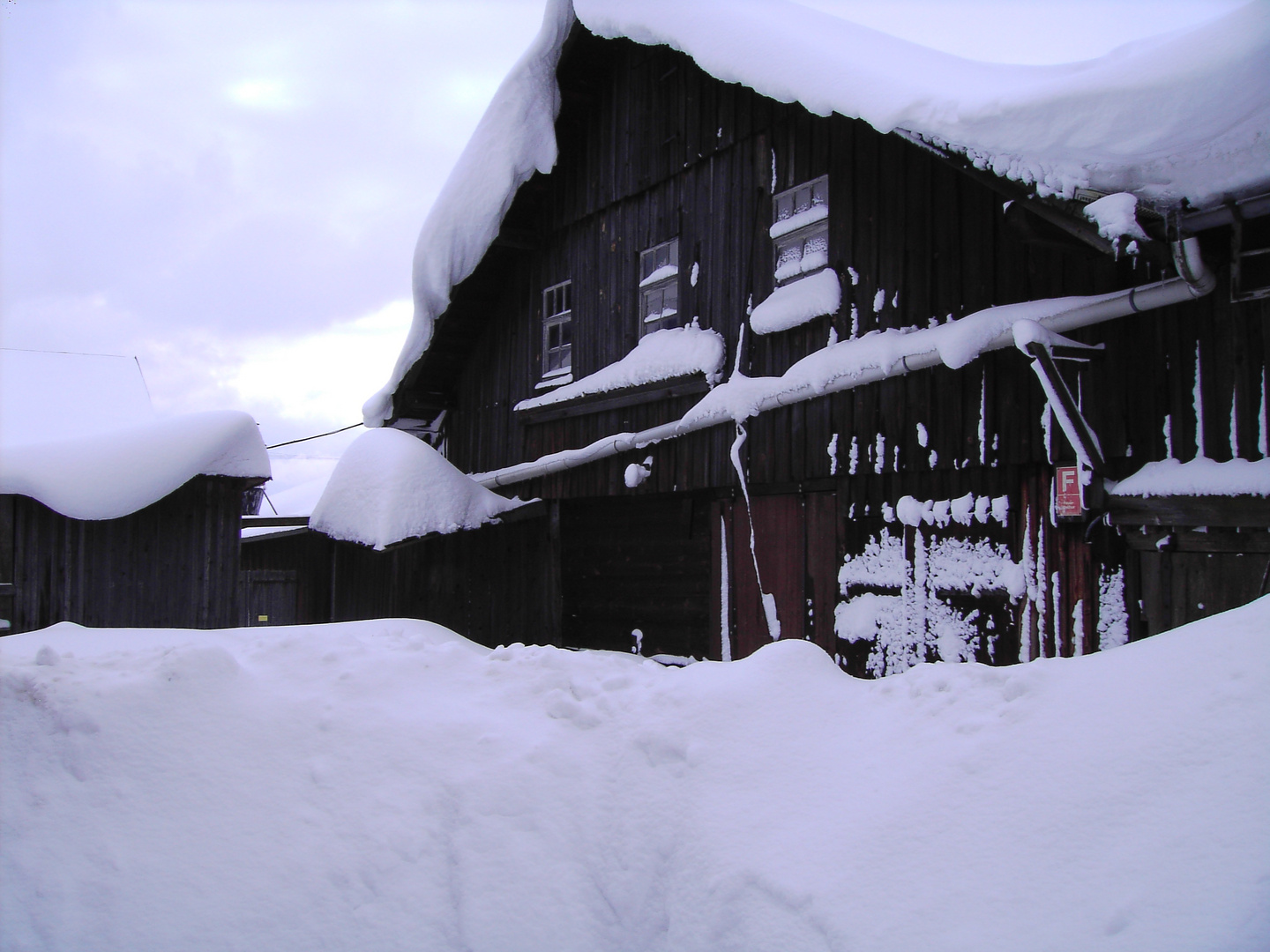 Archiv : Winter 2005/2006  alte Sägehalle