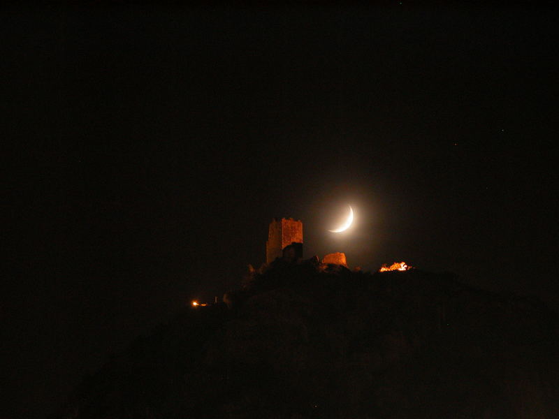 Arco castle on the moon