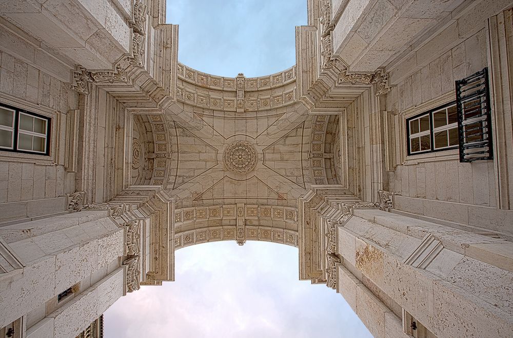 Arco da Rua Augusta, Lisboa Portugal