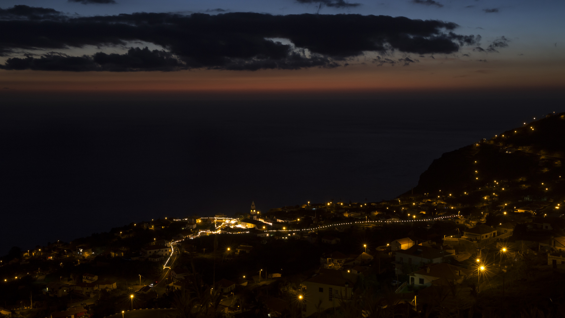 Arco de Caleta nach Sonnenuntergang