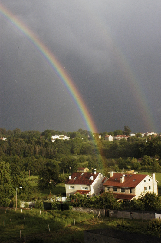 Arco Iris a media tarde