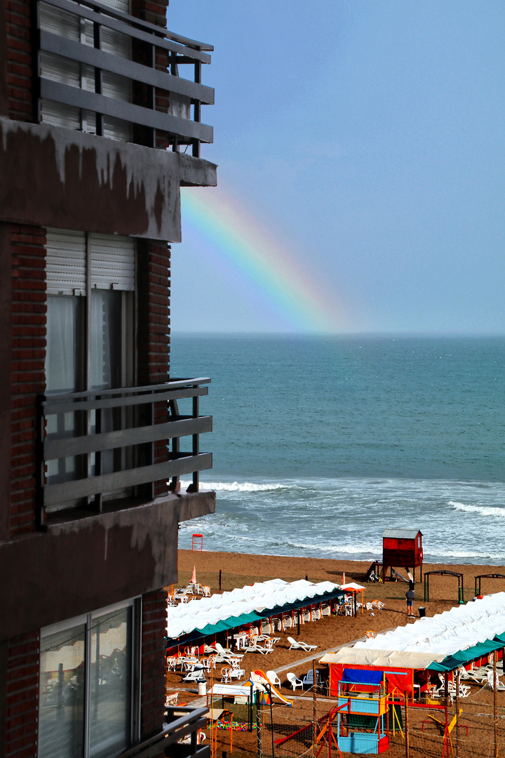 Arco iris despues de la lluvia