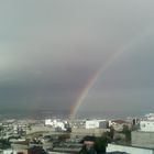 Arco iris en la ciudad