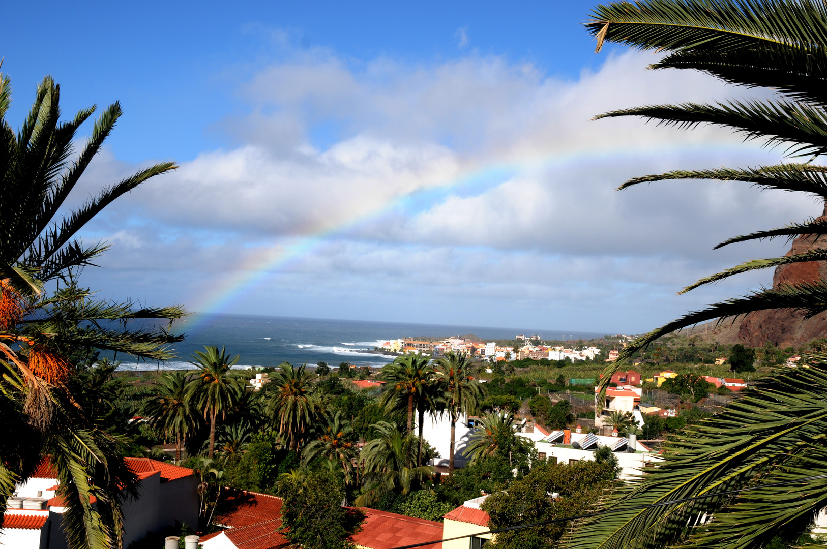 Arco Iris - heute morgen wurde ich von einem Regenbogen geweckt