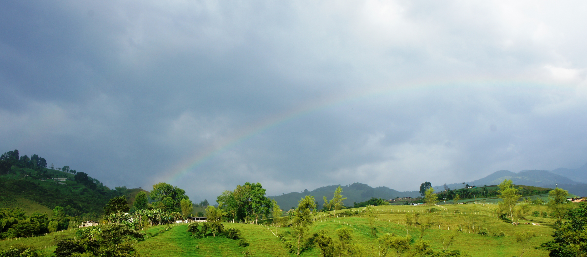 ARCO IRIS - PAISAJE VIA LA FLORIDA, PEREIRA