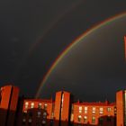 arco íris precioso en madrid