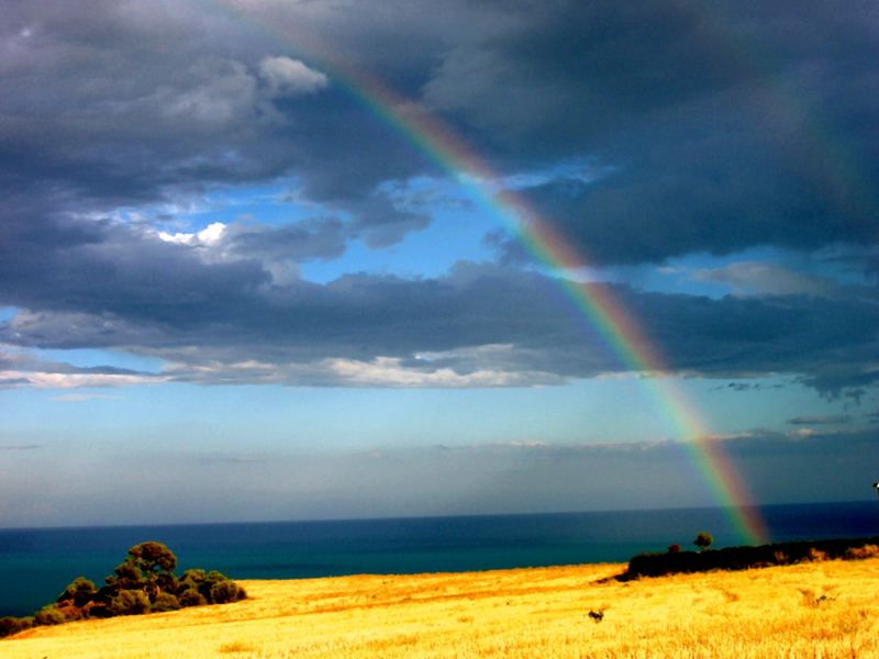 Arcobaleno su Amendolara...che fortuna