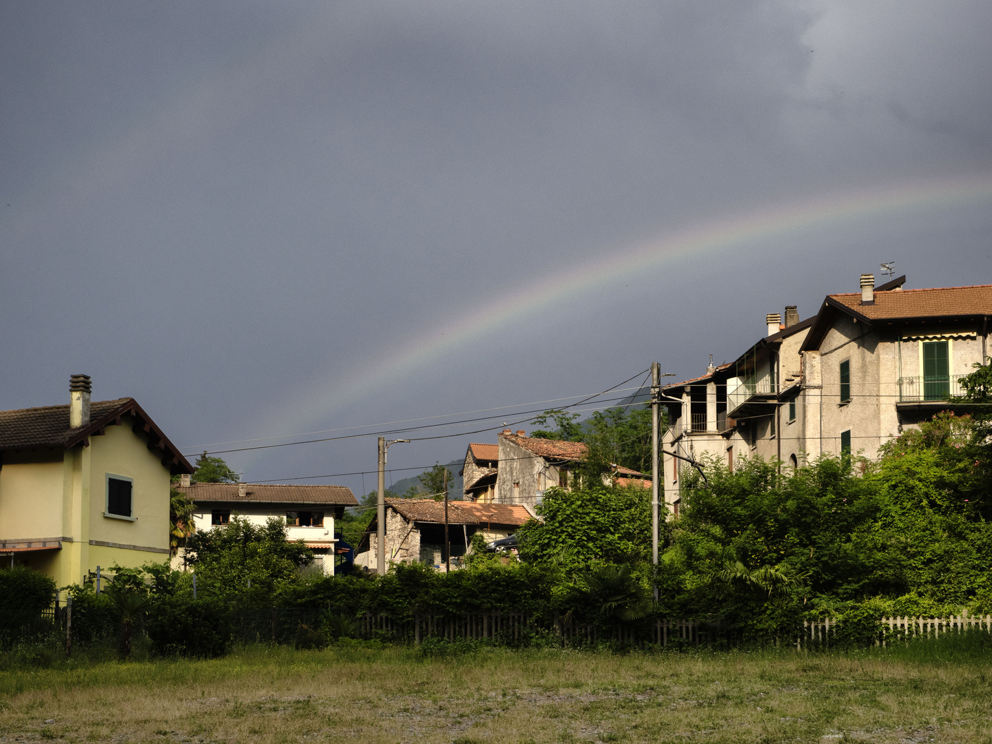 Arcobaleno su Castello