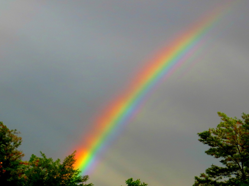 Arcobaleno su Milano