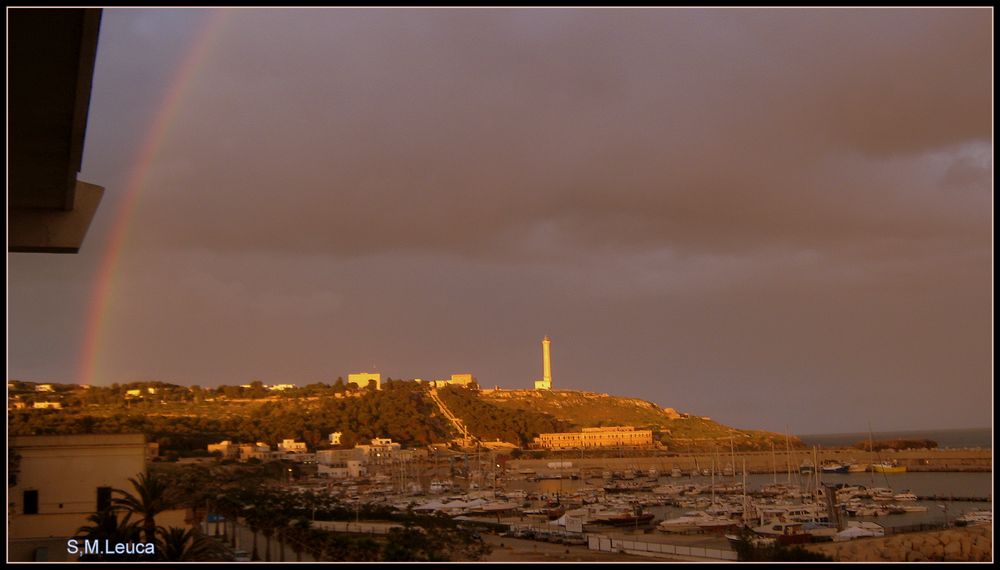 Arcobaleno sul faro....