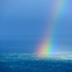 arcobaleno sul Golfo di Trieste