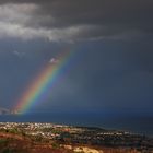 arcobaleno sul mare