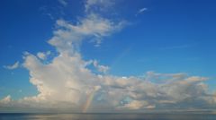 Arcobaleno sul mare