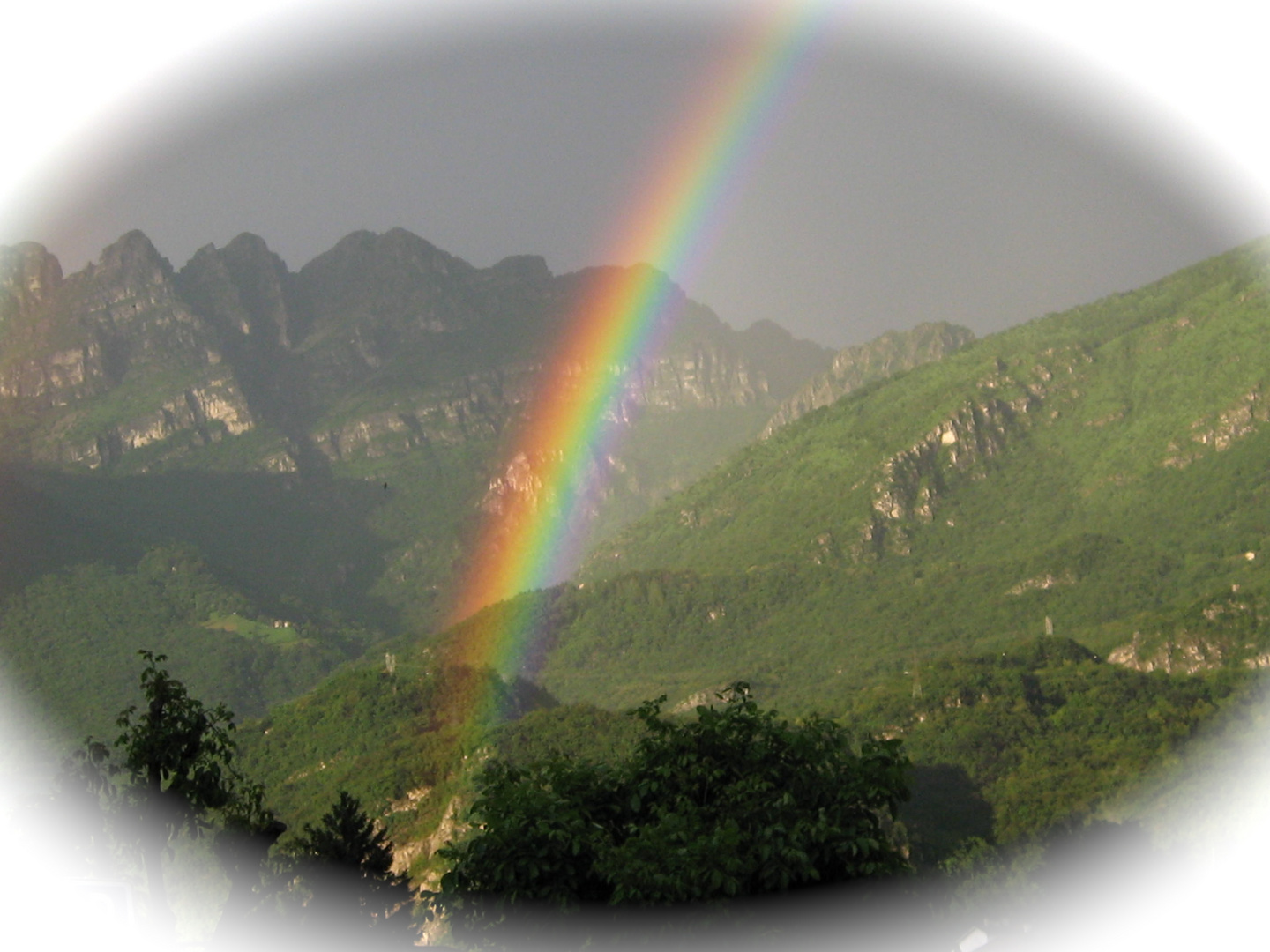 Arcobaleno sul Resegone