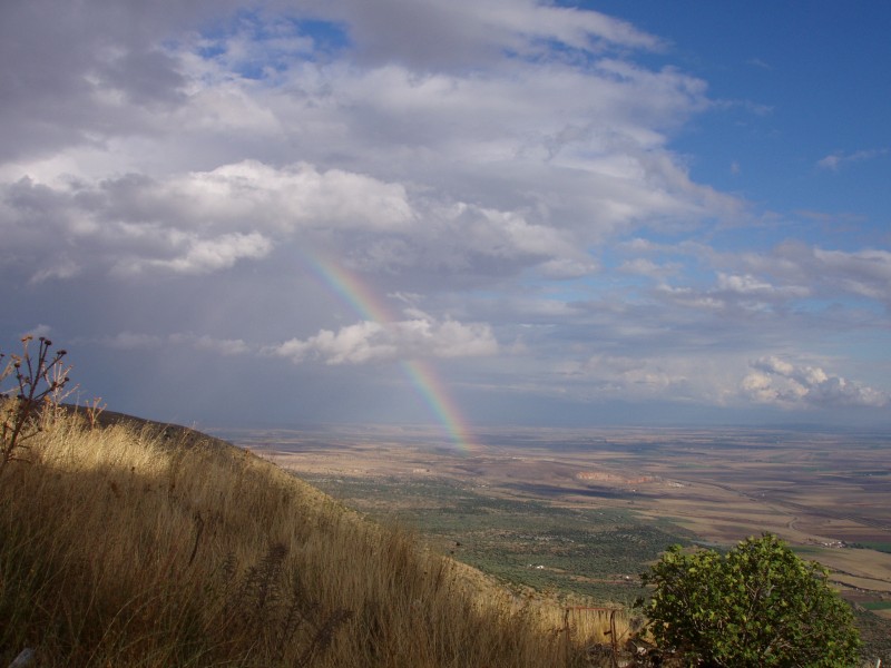 arcobaleno sul tavoliere