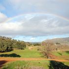 Arcoiris del Paisaje en pantano de Cazalla de la Sierra, Sevilla