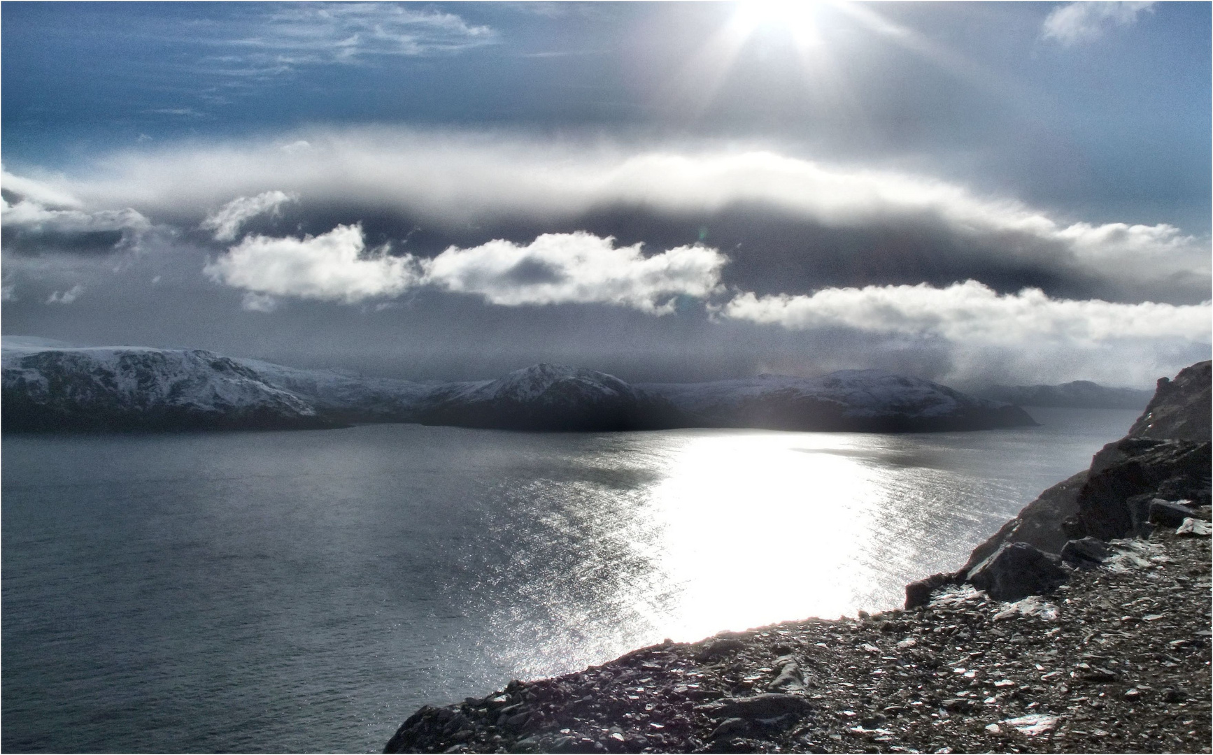 Arctic View bei Havøysund-Nordnorwegen