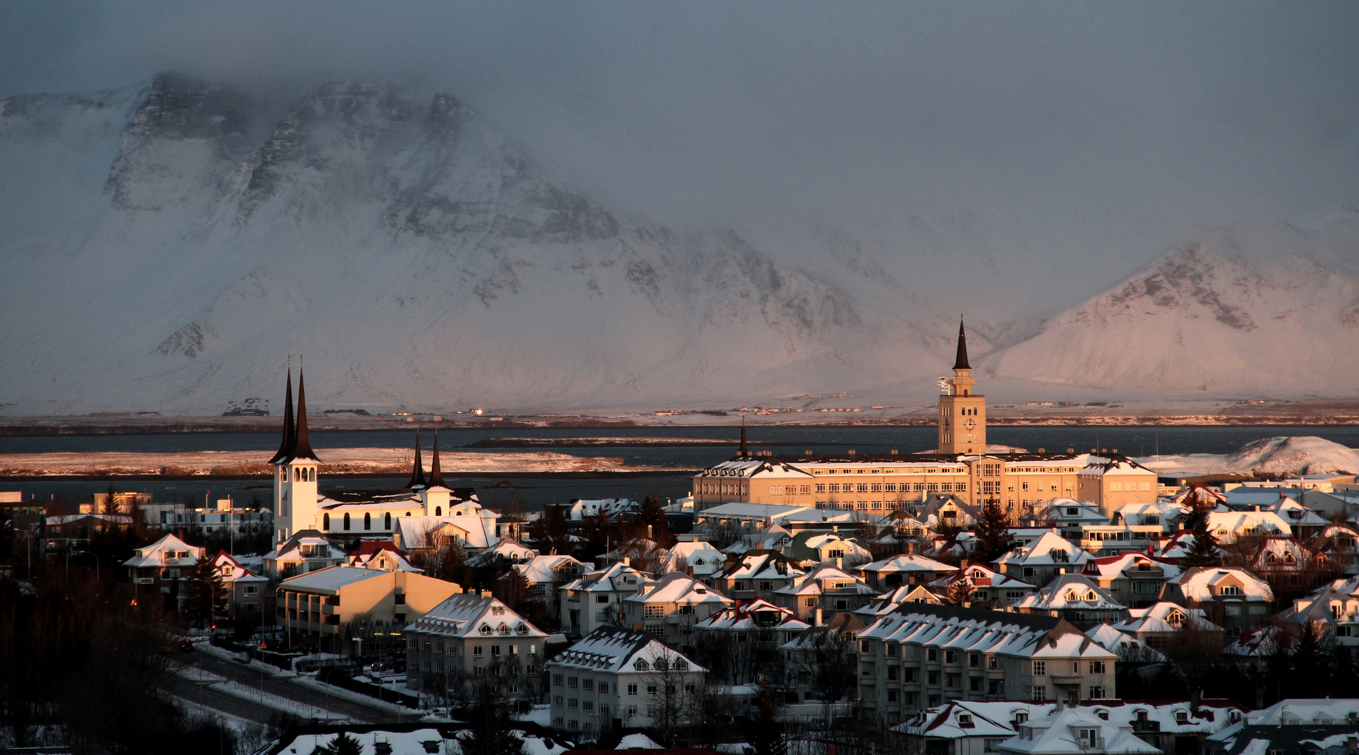 Arctic Winter Sun