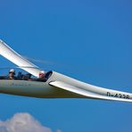 Arcus T beim Zielüberflug