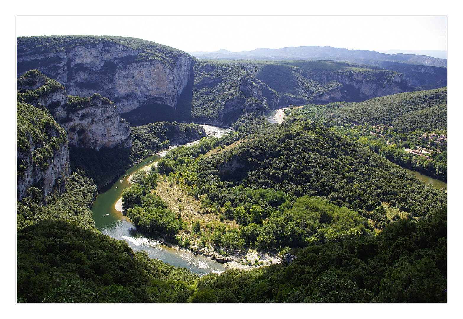 Ardèche-Schleife