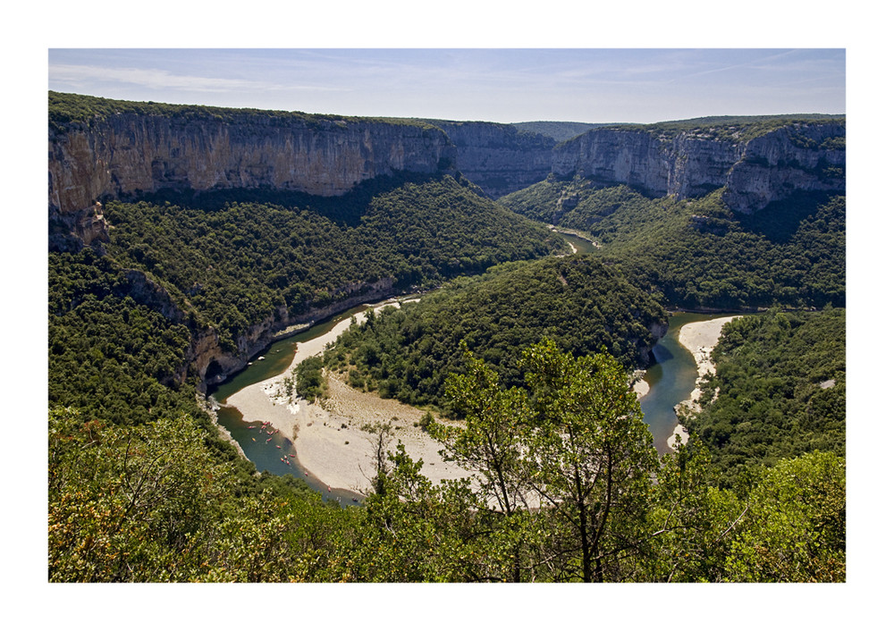 Ardèche-Schlucht: La Haute Corniche